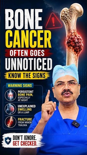 Bone Cancer Often Goes Unnoticed—Know the Signs | Dr. Ch Mohana Vamsy