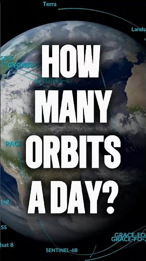 How Many Times Do Satellites Orbit Earth Each Day?