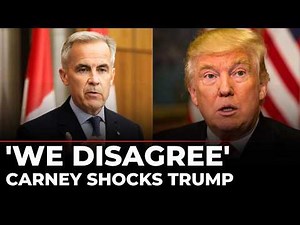 'This is Not The Time To...' Mark Carney Hits Out Trump Over Economy, Trade, And Canada's Future |US
