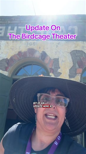 Update on the Birdcage theater show, “The Great Bank Robbery.” Now playing inside @Knott’s Berry Farm during the Boysenberry Festival. Come check it out! Like I said, always check the app for the showtimes! #fyp #knottsberryfarm #boysenberryfestival #themepark #themeparktiktok