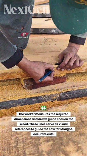 One Line, Perfect Cut! Marking Wood Before Cutting | Traditional Woodworking