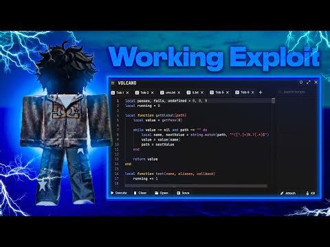 Roblox Executor VOLCANO OP Exploit Best Working For Roblox NO KEY [98% UNC]