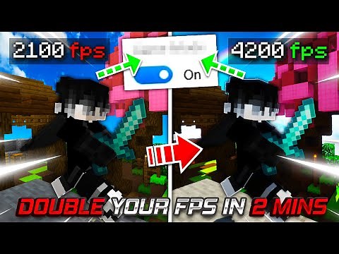 This Doubled My Fps Minecraft! Nvidia vs Amd Gpu Test