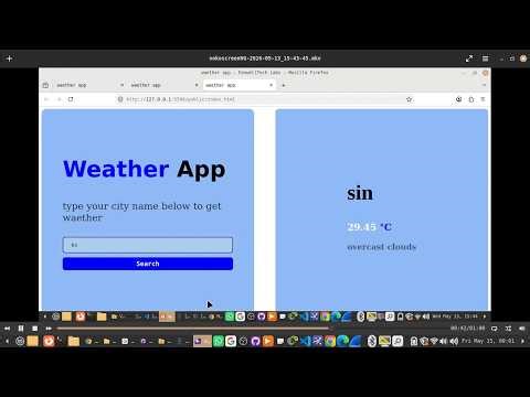 weather API