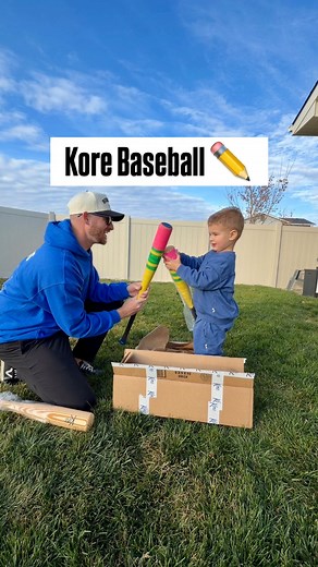 “Thank you Kore baseball” ⚾️❤️ #backyardbaseball #sports #dinger #homerun #baseball #softball #softballlife #wiffleball #homerunderby | Sports Fore Days
