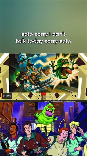 The Ghostbusters get animated