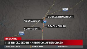 KSP: Fatal crash involving semi on I-65N in Hardin Co.