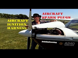 Aircraft Ignition Harness And Spark Plugs