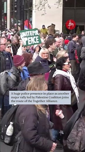 Half a million gather in capital for biggest ever anti-far right demo, say organisers