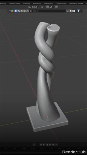 RenderHub on Instagram: "Make Your Models Smoother with Subdivision Surface Modifier! Learn how to instantly smooth and polish your 3D models in Blender using the powerful Subdivision Surface Modifier in this quick tutorial. Check out the Learning Hub at RenderHub for more 3D modeling tips and tricks! ➡️ https://www.renderhub.com/learning Tutorial made for RenderHub by @blendervitals #BlenderTutorial #BlenderTips #Blender3D #3DTutorial #3DModeling #BlenderPro #Blender #QuickTips #3DModels #3DArt