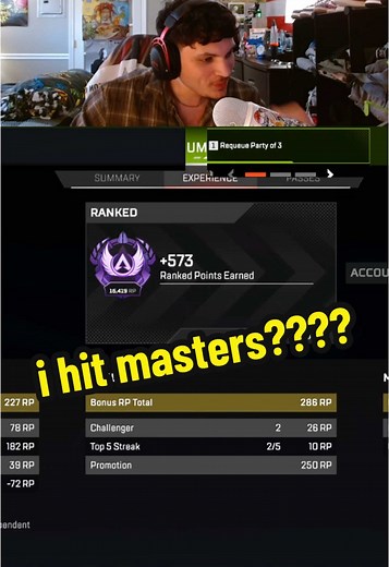 How I Achieved Masters Rank in Apex Legends