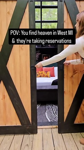 HeyGR | Hey Grand Rapids on Instagram: "NEW Adult-Only Glamping Cabins near Lake MI. The Woods Luxury Camping opens May 30 & they're taking reservations NOW! Guess what? We have a promo code for you! Use the code HEYMI75 to save $$ on your stay (valid thru the end of the year) Comment "woods" & we will send you more info! What you need to know- 3 styles to choose from - A-Frame Cabins - Hideaway Huts - Glass House Cabins 🐕 Pet-friendly options too! Plus ☕ complimentary breakfast, coffee, & s'mo
