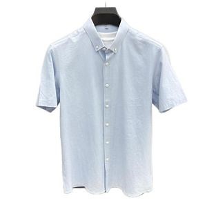 [Hot Item] OEM Men Custom Retro Color Solid Pattern Linen Cotton Blend Shirts