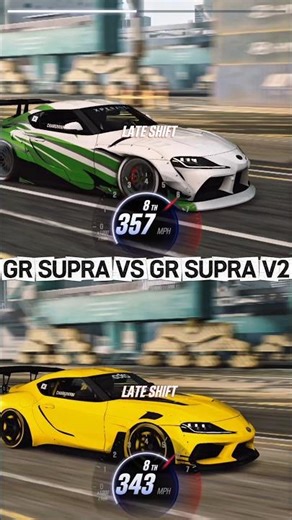 Old GR Supra VS New GR Supra #csr2 Drag Race