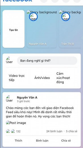 Code Facebook Feed UI #coding #websitecode #facebook #dev #programming #foryou