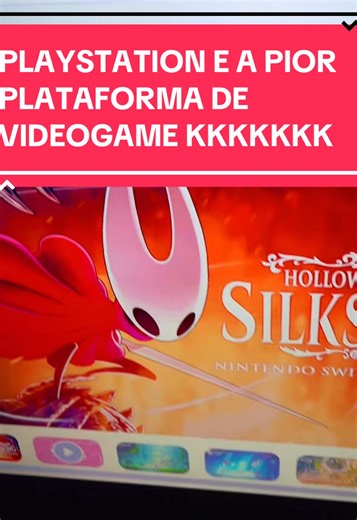 PlayStation é o pior videogame game kkk Xbox é melhor #xbox #playstation #nintendoswitch #hollowknightsilksong #games