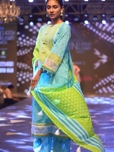 ✨ ColorLife Premium Three-Piece Dress Set ✨ Refresh your wardrobe with this elegant ColorLife three-piece suit, beautifully designed in soothing shades of sky blue, turquoise, and fresh green. Dress Details: Kameez (Top): Soft cotton fabric with geometric block prints, offering a classy yet comfortable everyday look. Salwar (Bottom): Bright green base with subtle white motifs, perfectly balancing the cool-toned top. Orna/Dupatta: Lightweight sky-blue net dupatta adorned with rich golden floral e