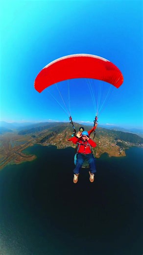 Paragliding Adventure in Pokhara: Winter Edition