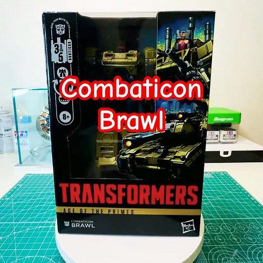 Transformers Brawl Tank Mode to Combat Ready #transformers #shorts
