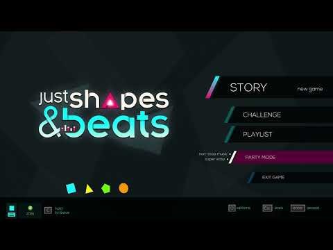 JUST SHAPES AND BEATS FULL STORY MODE AND PLAYLISTS (With Commentary)