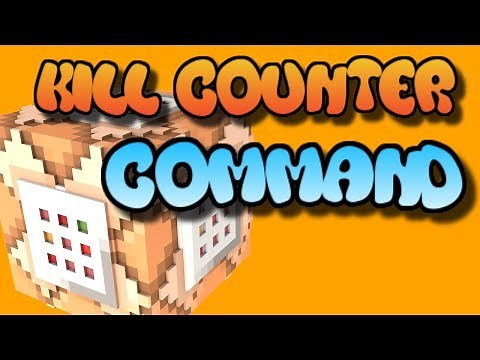 Minecraft Bedrock Edition/Xbox/MCPE | KILL COUNTER Command Block Creation Tutorial
