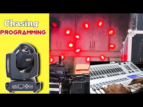 HOW TO MAKE CHASING PROGRAMMING MINI PEARL ( SHARPY LIGHT , LED LIGHT , BLENDER)