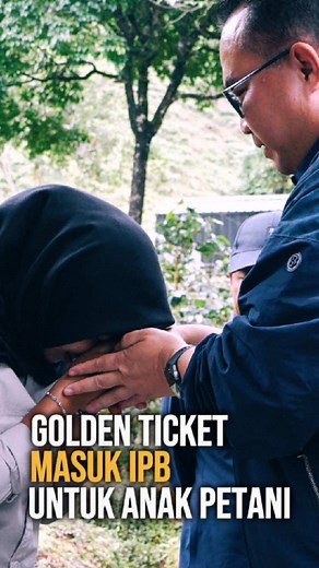 Penerimaan Golden Tiket di IPB University
