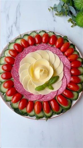 Easy~ colorful Antipasto Salad Plate Tutorial ✨🥗