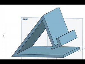 How to make a phone stand in Onshape