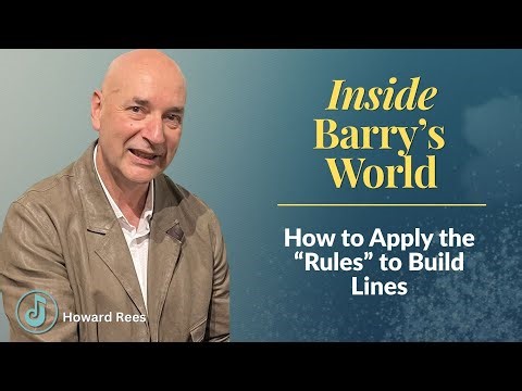How to Apply the "Rules" to Build Lines