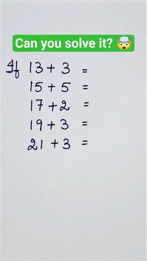 Can You Solve This Maths Puzzle? 🧠| Test Your IQ | Infinity by Vishali #brainteaser #iqtest #shorts