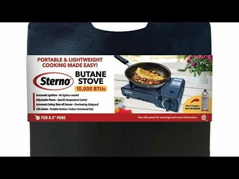 Finally got my Sterno Camping Stove!! Unboxing 