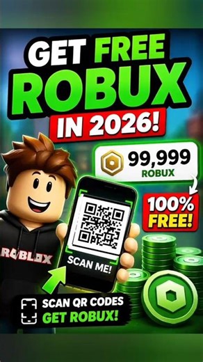 FREE Robux QR Codes” actually working in 2026? or is it just another viral myth? #robux