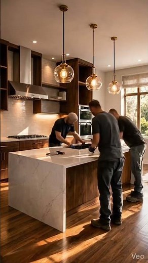 Bare Kitchen to Mid-Century Modern Dream | Full Transformation
