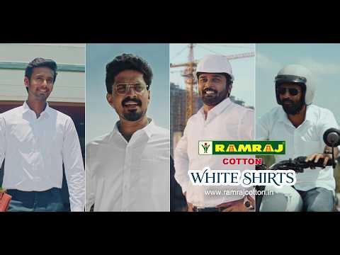 Too hot outside? Just go with Ramraj white. | Ramraj White Shirts | Telugu