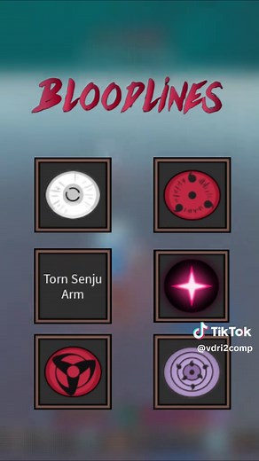 All Implant Requirements In Bloodlines #roblox #robloxfyp #bloodlines #naruto