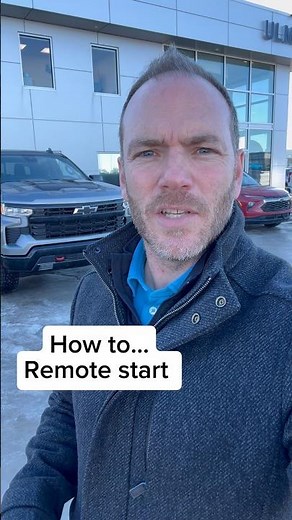 How to… Remote start 2026 Chevy Silverado 1500