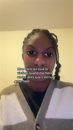 Mon frère joue la victime avec maman