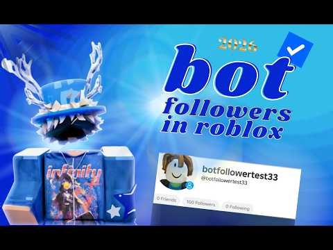 How to Get BOT Followers on Roblox (Working 2026) 🤖