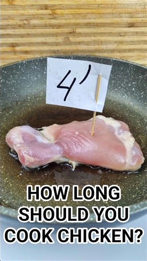 Cooking test Chicken. How long should you cook chicken ? #cooking #foodexperiment