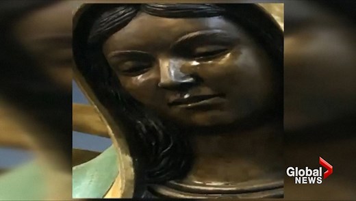 Believers flocking to statue of ‘weeping’ Virgin Mary in Catholic Church in New Mexico