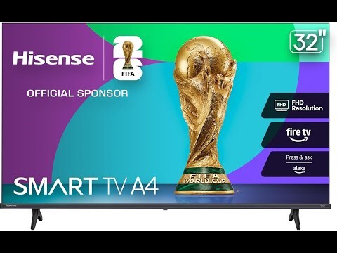 Hisense 32 Inch A4 Series Smart Fire TV Review FHD 1080p