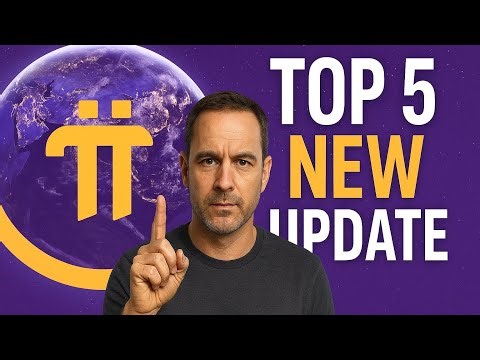 🚀 Pi Network TOP 5 New Updates | Big Changes You Must Know!
