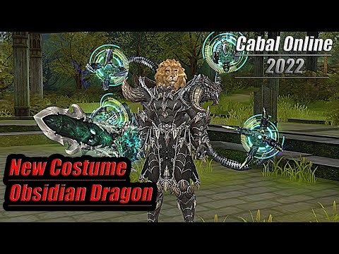 Cabal Online EU 2022 - New Costume Obsidian Dragon!!!!