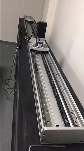 Heavy payload rack and pinion linear slide axis with servo motor #machine #cnc #automation