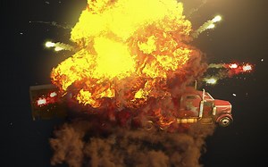 C4D教程-电影爆炸特效案例 第三集