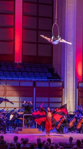 Why stay home when you can start a new holiday tradition? Grab your friends, bring the family, and head downtown for a show you will be talking about all weekend. Imagine acrobats twisting through the air above the stage, dazzling feats of strength and balance, and your North Carolina Symphony filling the hall with festive classics. It is the perfect group outing—part concert, part circus, all magic. Come early to snap a photo with Santa in the lobby, then settle in for a spectacular kickoff to 