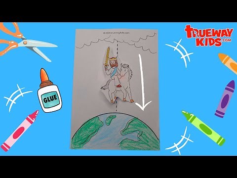 Jesus Returns - Bible Craft for kids