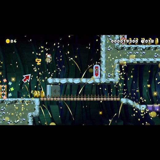 走り続けろ！40秒スピードラン [Keep Running! 40 Second Speed Run] by はるぴぃくんのへや #shorts 🍄Super Mario Maker 2 #cyt