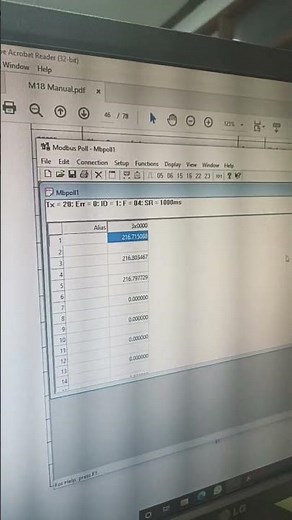 Multis M18 socomec register volt phasa to netral